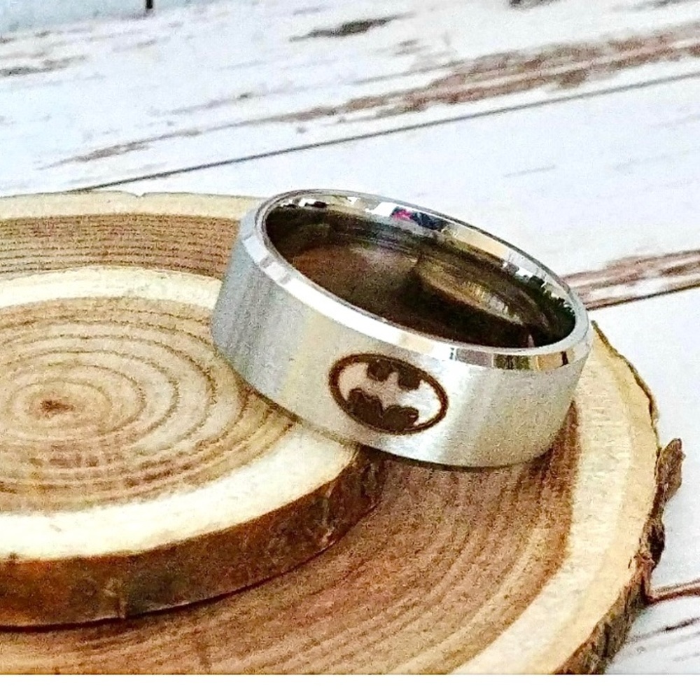 Stainless Steel Batman Band - Picture 1 of 2